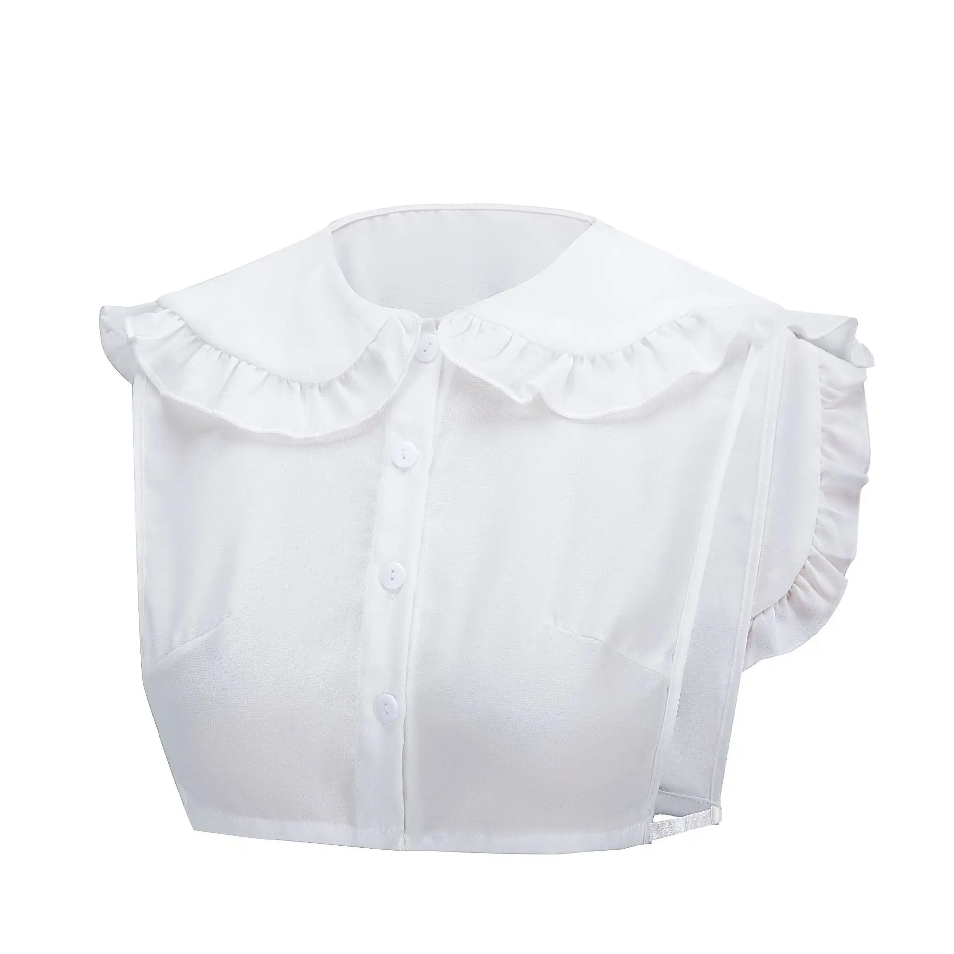 Women Girls Doll Ruffles Fake Collar Shoulder Wrap Removable Detachable Collar False Half Blouse Lapel Top Clothes Accessories
Women Girls Doll Ruffles Fake Collar Shoulder Wrap Removable Detachable Collar False Half Blouse Lapel Top Clothes Accessories