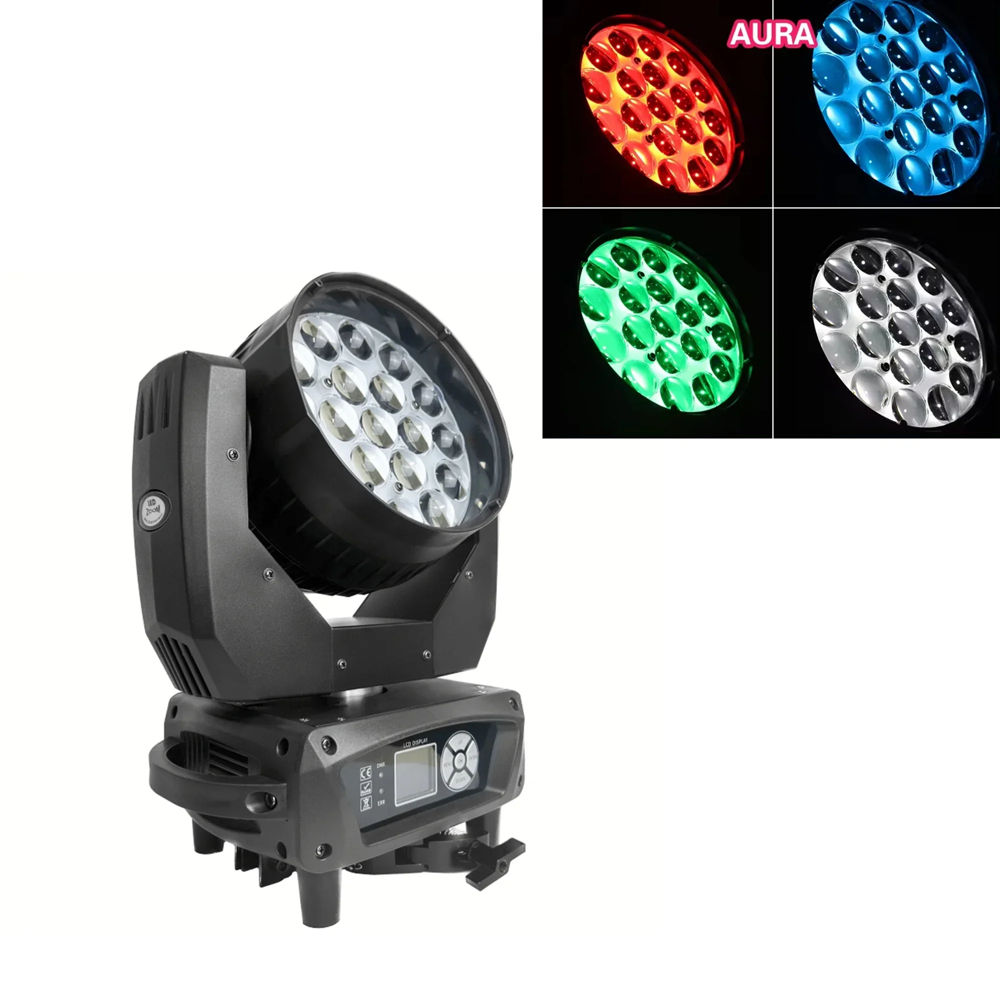MAC Aura 19x15W RGBW 4-in-1 Zoom Beam LED Moving Head
MAC Aura 19x15W RGBW 4-in-1 Zoom Beam LED Moving Head