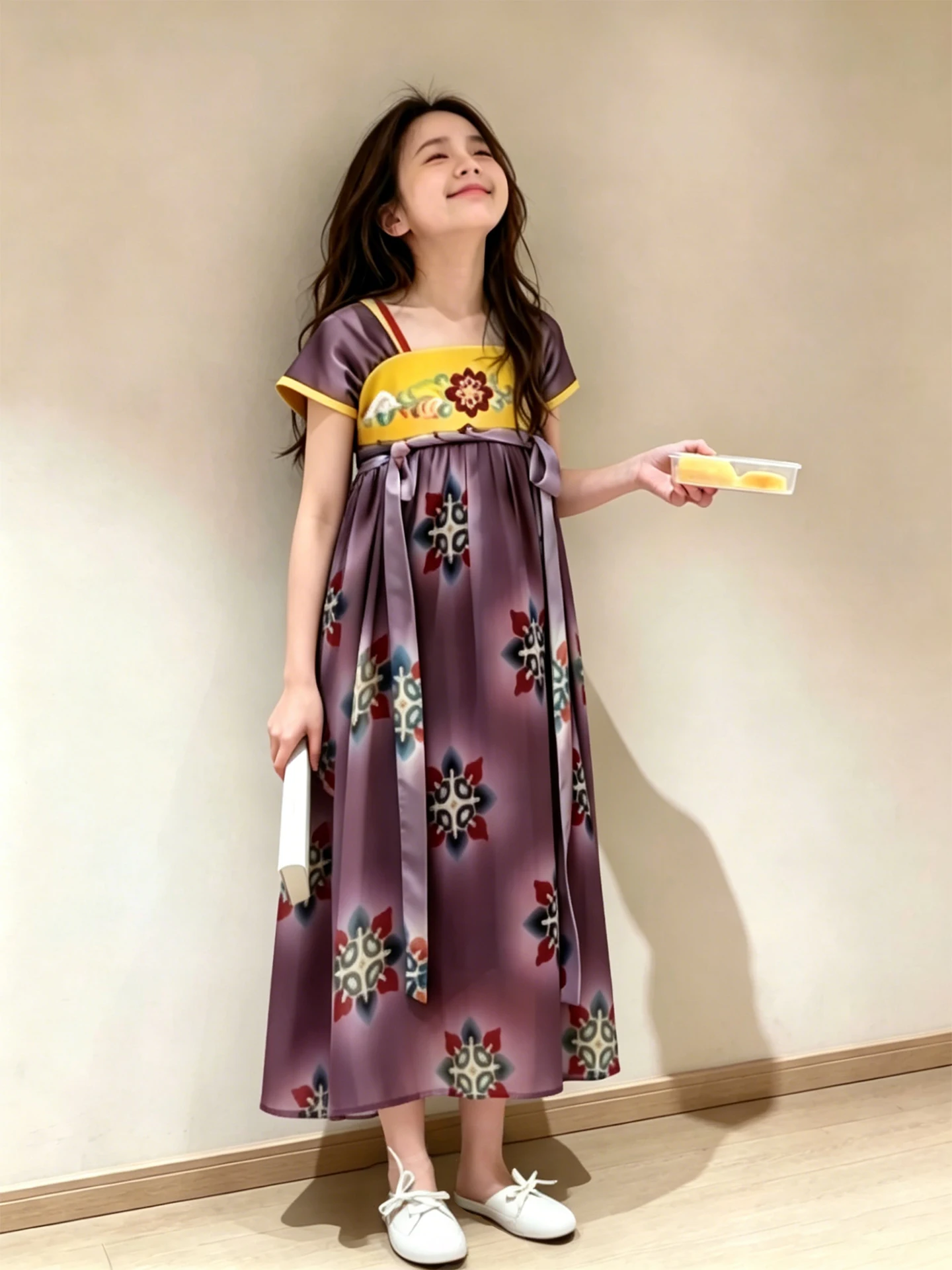 Girls Summer New Style Purple Print Hanfu Dress Children's Clothing Unique Chinese Ethnicity Design No Sleeve Traditional Cos...
Girls Summer New Style Purple Print Hanfu Dress Children's Clothing Unique Chinese Ethnicity Design No Sleeve Traditional Cos...