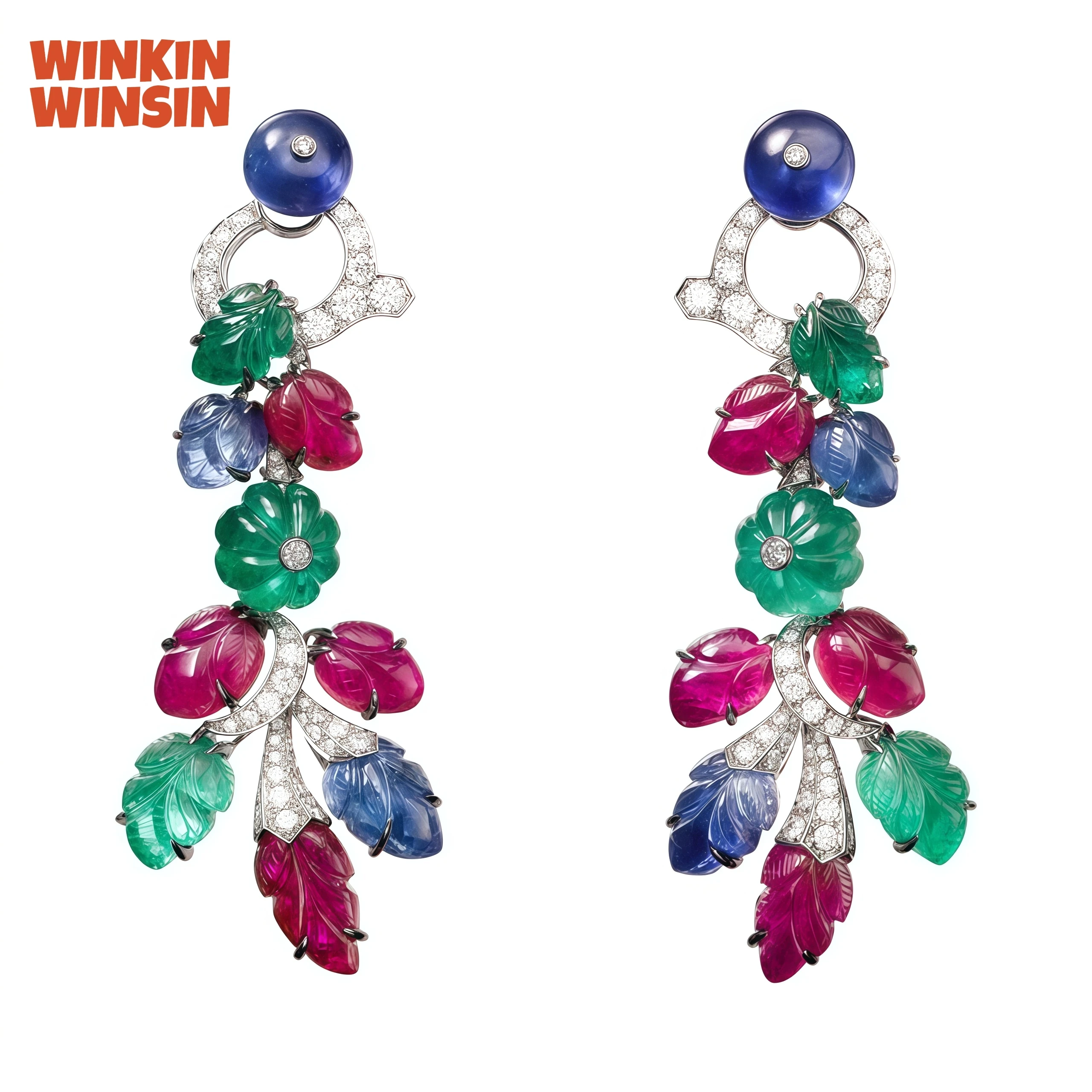 WINKIN WINSIN бренд MST Tutti Frutti высокоуглеродистый бриллиант S925 серебряные серьги фруктовый саше модные женские серьги ювелирные изделия
WINKIN WINSIN бренд MST Tutti Frutti высокоуглеродистый бриллиант S925 серебряные серьги фруктовый саше модные женские серьги ювелирные изделия