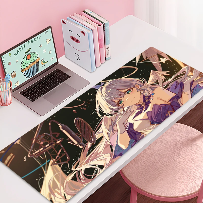 Mouse Pad Large Honkai: Star Rail Robin Gamer Keyboard Mat Pads Gaming Desk Protector Laptops Mousepad Deskmat PC game Mousepad
Mouse Pad Large Honkai: Star Rail Robin Gamer Keyboard Mat Pads Gaming Desk Protector Laptops Mousepad Deskmat PC game Mousepad