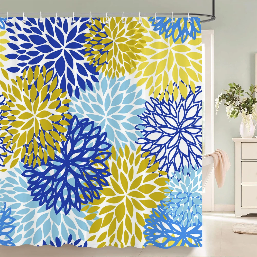Colorful Beautiful Dandelion Bathroom Shower Curtains Frabic Waterproof Polyester Modern Simple Flower Bath Curtains 
Colorful Beautiful Dandelion Bathroom Shower Curtains Frabic Waterproof Polyester Modern Simple Flower Bath Curtains