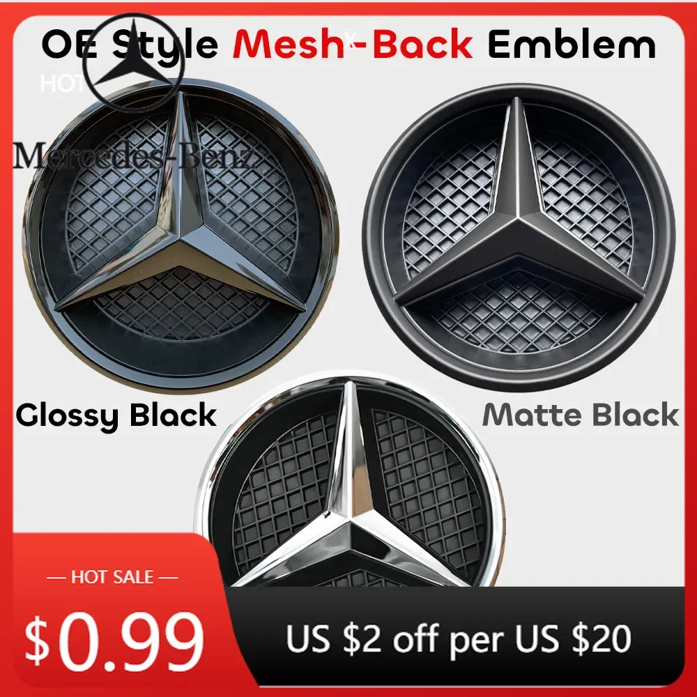 Car Sticker Chrome Silver OE Star Front Grille Emblem With LED Chrome Silver Glossy B C E S R SL ML GL GLAFor Mercedes Benz GLK
Car Sticker Chrome Silver OE Star Front Grille Emblem With LED Chrome Silver Glossy B C E S R SL ML GL GLAFor Mercedes Benz GLK