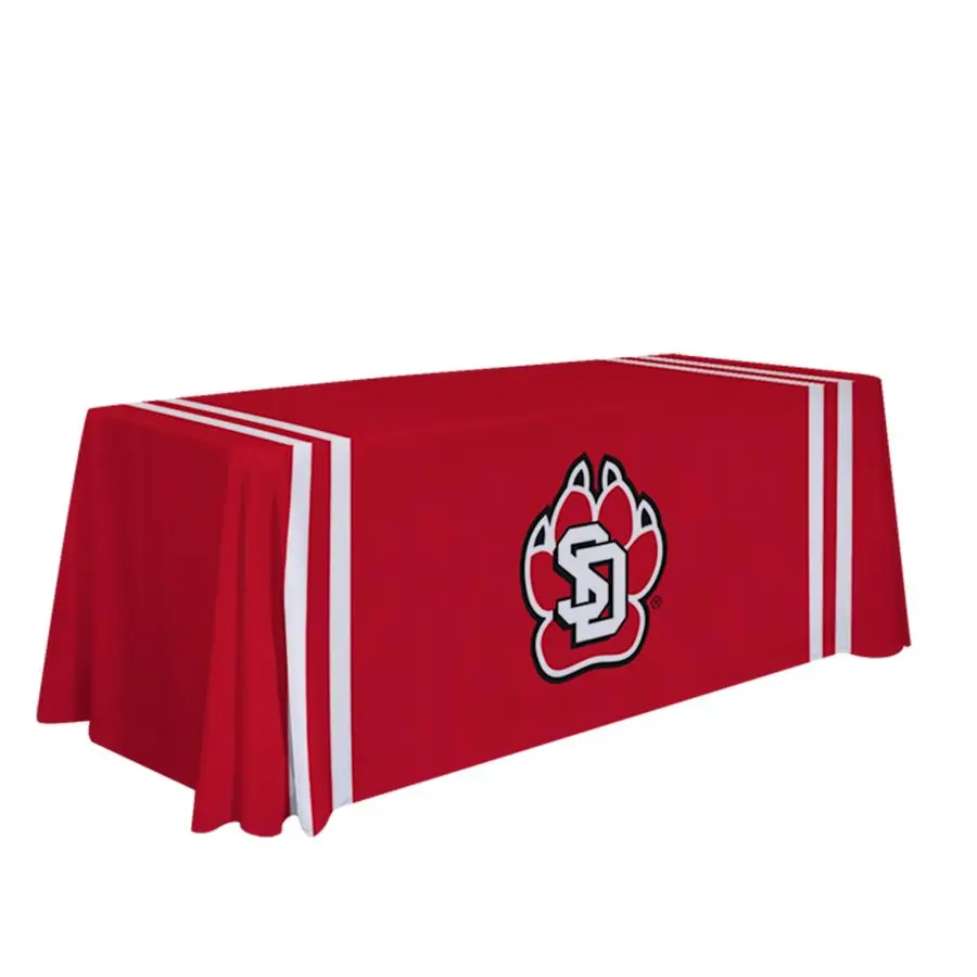 South Dakota Coyotes College Sports Printed Table Throw NCAA Licensed Polyester School Tablecloth Red, White 6 Draped
South Dakota Coyotes College Sports Printed Table Throw NCAA Licensed Polyester School Tablecloth Red, White 6 Draped