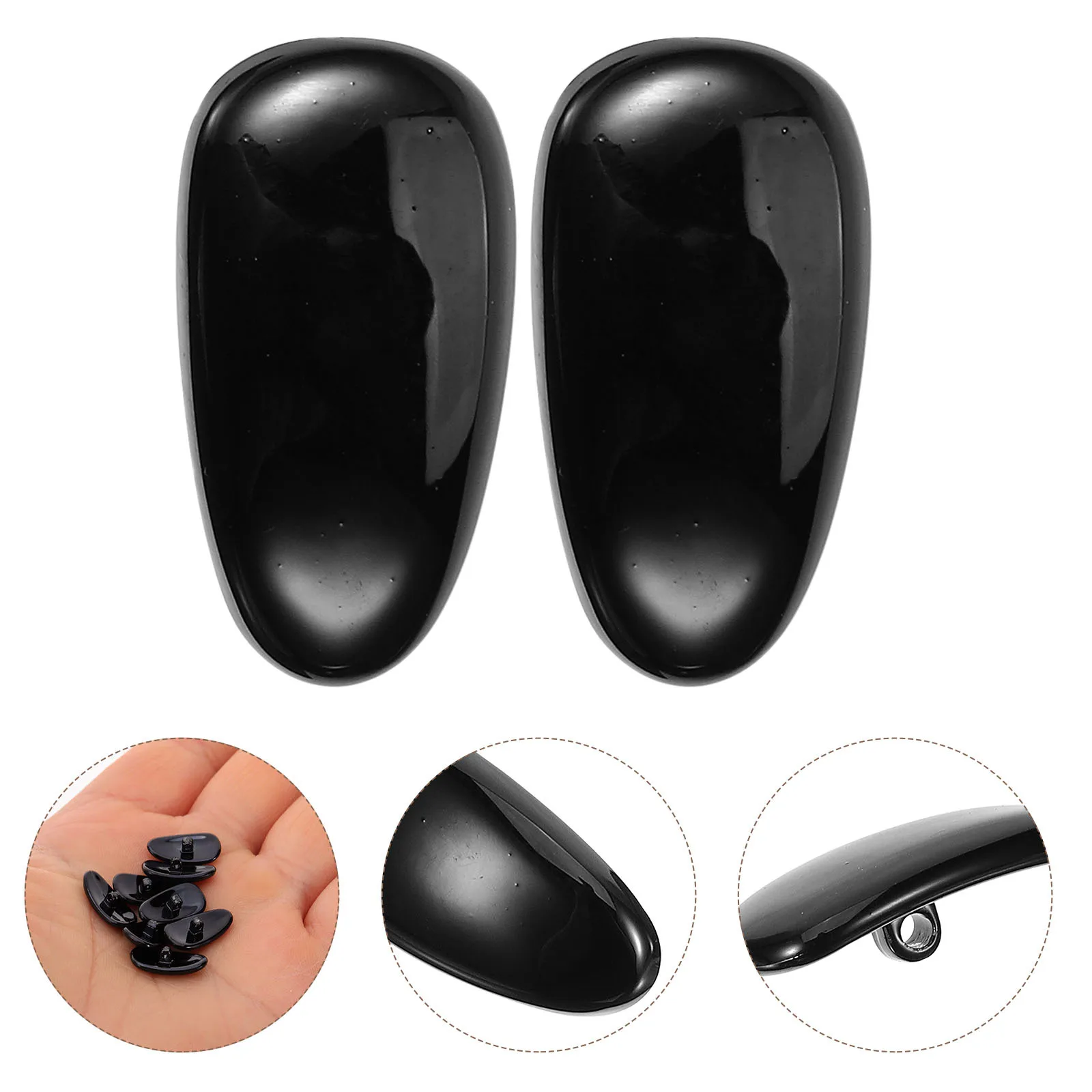 10 Pairs Glasses Nose Pads Tray Metal Accessories Eyeglasses Advanced Antislip for
10 Pairs Glasses Nose Pads Tray Metal Accessories Eyeglasses Advanced Antislip for