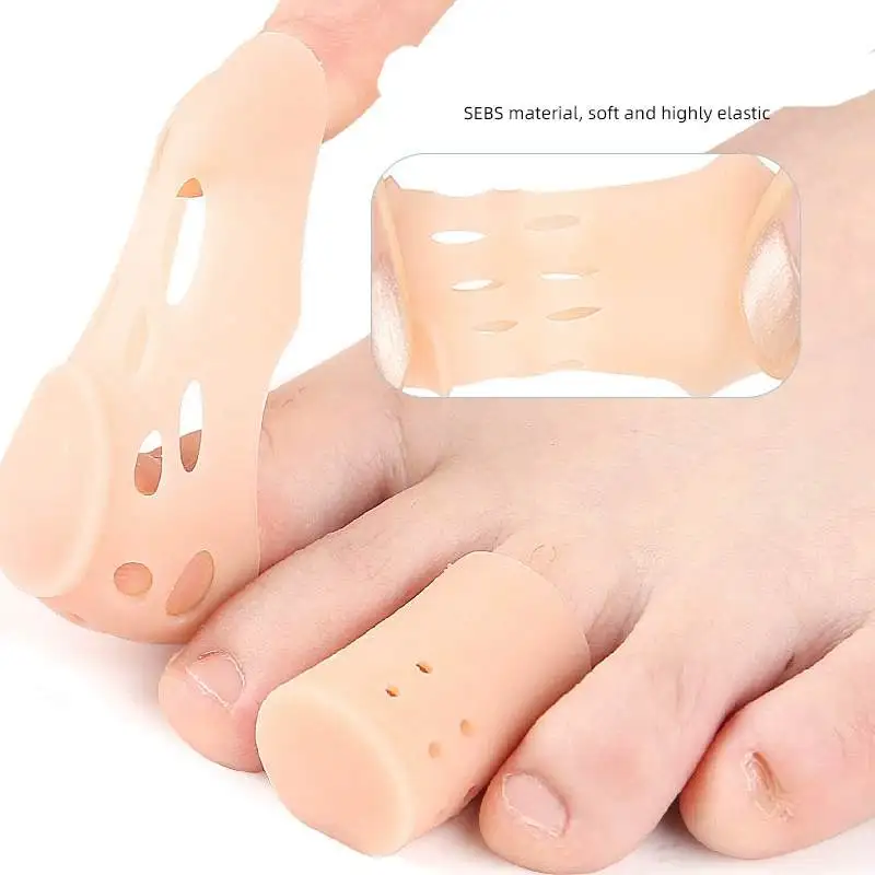 1/5/10Pairs Gel Breathable Protector Toe Caps Sleeve Prevent Blister Callus and Corn Relief Pain from Ingrown Toenails Separator
1/5/10Pairs Gel Breathable Protector Toe Caps Sleeve Prevent Blister Callus and Corn Relief Pain from Ingrown Toenails Separator