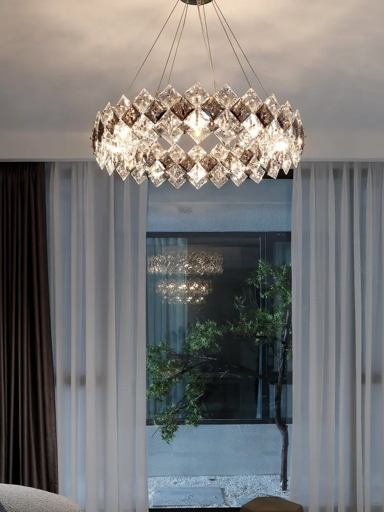 Crystal Chandelier Living Room Light Luxury Post-Modern Minimalist Designer Ltalian Style Home Dining Room Bedroom Main Light
Crystal Chandelier Living Room Light Luxury Post-Modern Minimalist Designer Ltalian Style Home Dining Room Bedroom Main Light