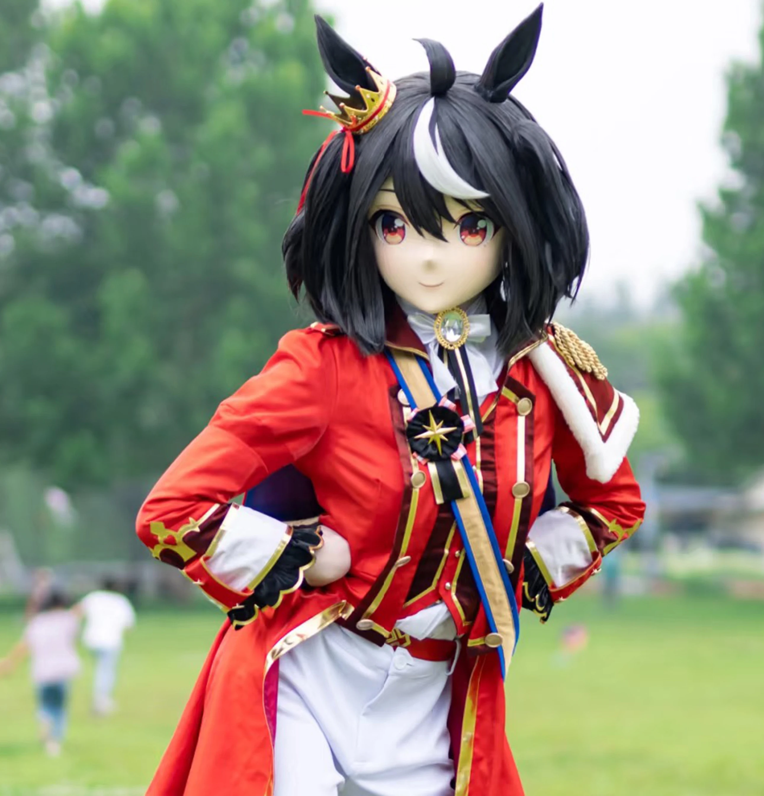 (MEO329) Customize Handmade Full Head Lockable Crossdress Male to Female Japanese Cartoon Anime Game Character Kigurumi Mask
(MEO329) Customize Handmade Full Head Lockable Crossdress Male to Female Japanese Cartoon Anime Game Character Kigurumi Mask
