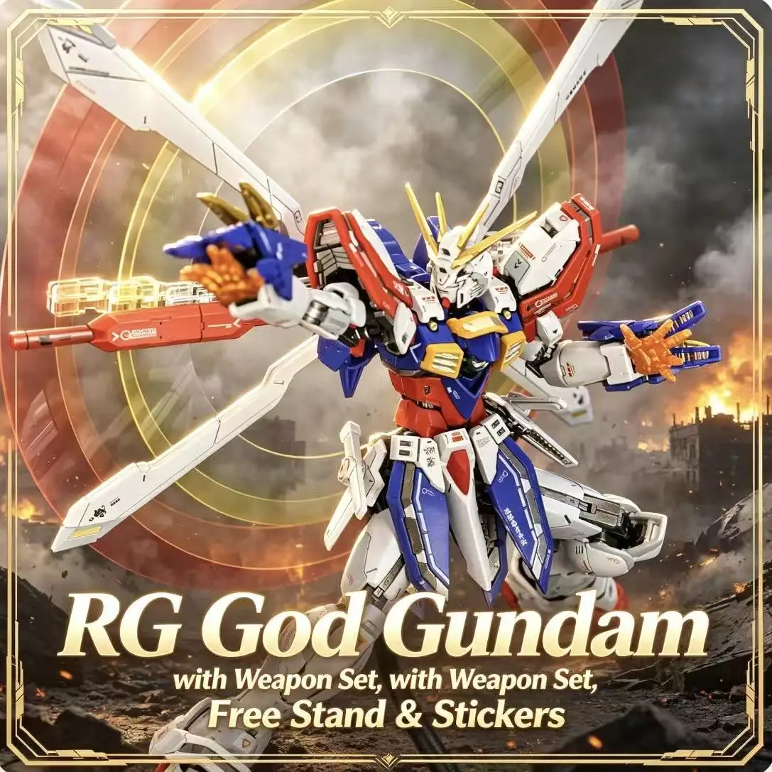 R37 1/144 RG God GF13-017NJI Shining Warrior Mech Assembly Model Kit Action Figures Room Decoration Trendy Toy Gift Collection
R37 1/144 RG God GF13-017NJI Shining Warrior Mech Assembly Model Kit Action Figures Room Decoration Trendy Toy Gift Collection