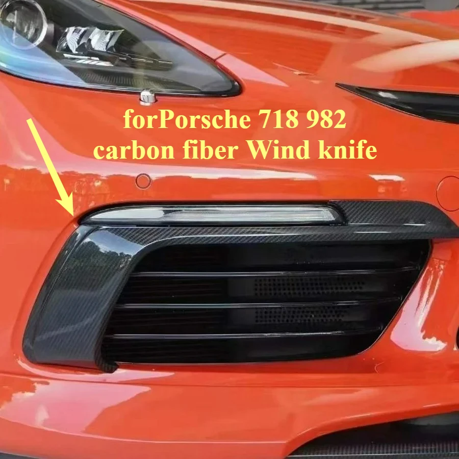 Ultimate Details ForPorsche 718 982 Carbon Fiber Front Bumper Fog Light Blade
Ultimate Details ForPorsche 718 982 Carbon Fiber Front Bumper Fog Light Blade