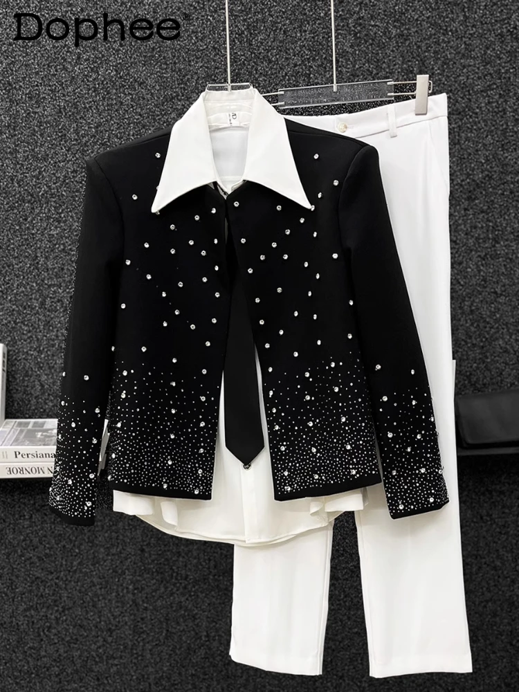 2025 Spring and Autumn New High-end Hot Diamond Babysbreath Jackets Men Handsome Loose Korean Version Short Small Fragrant Coats
2025 Spring and Autumn New High-end Hot Diamond Babysbreath Jackets Men Handsome Loose Korean Version Short Small Fragrant Coats