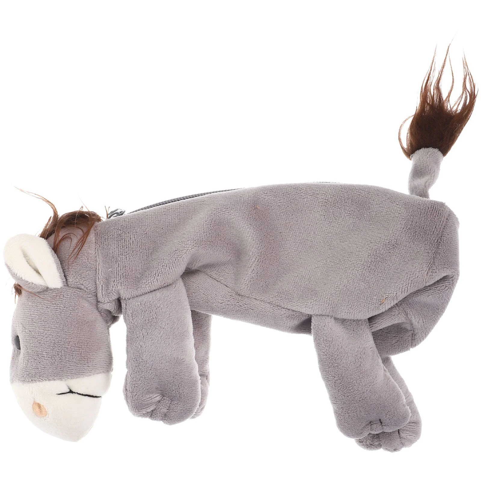 Toy Stuffed Animal Pencil Case Students Bag Stationery Pouch Supplies Light Grey
Toy Stuffed Animal Pencil Case Students Bag Stationery Pouch Supplies Light Grey