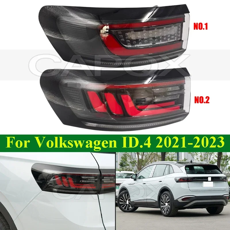 CAPQX Rear Bumper Tail Light Tail Lamp For VW Volkswagen ID4 2021-2023 Taillight Taillamp Brake Light Turn Light Stop Lamp
CAPQX Rear Bumper Tail Light Tail Lamp For VW Volkswagen ID4 2021-2023 Taillight Taillamp Brake Light Turn Light Stop Lamp