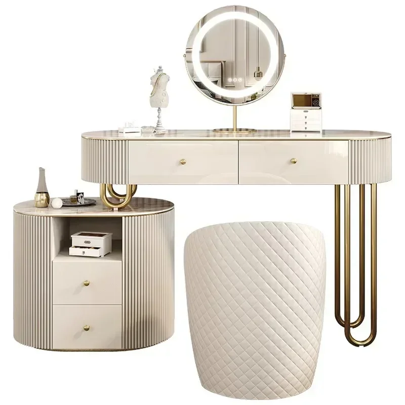 Modern Dressing Makeup Tables with Mirror Dresser Vanity Wood Lacquer Storage Cabinet Penteadeira De Maquiagem Home Furniture
Modern Dressing Makeup Tables with Mirror Dresser Vanity Wood Lacquer Storage Cabinet Penteadeira De Maquiagem Home Furniture