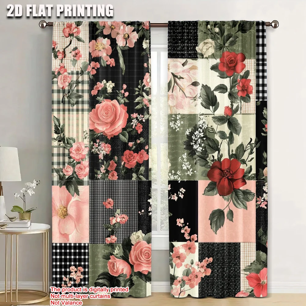 2pc, Party Curtain Boho Floral Durable Polyester,Without Electricity Wall Decor Suitable for Living Room, Outdoor Decor
2pc, Party Curtain Boho Floral Durable Polyester,Without Electricity Wall Decor Suitable for Living Room, Outdoor Decor