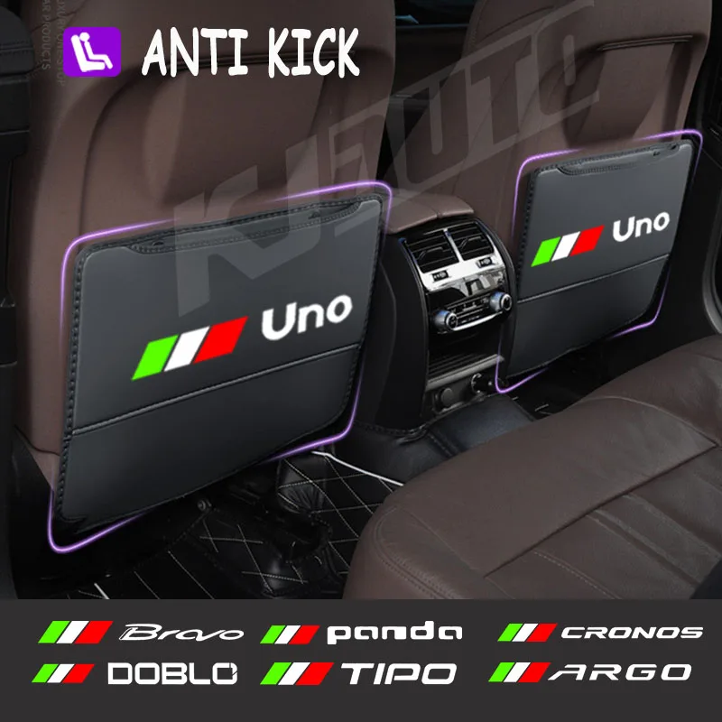 Anti Kick Pad 2Pcs Leather Car Seat Back Anti Dirt Pad Protective Bag for Fiat Panda Abarth Argo Bravo Tipo Cronoos Doblo UNO
Anti Kick Pad 2Pcs Leather Car Seat Back Anti Dirt Pad Protective Bag for Fiat Panda Abarth Argo Bravo Tipo Cronoos Doblo UNO