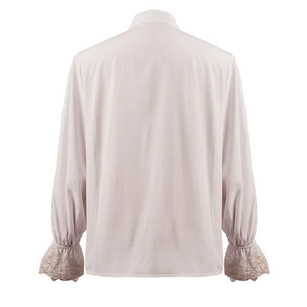Men's Medieval Gothic Shirt Tassel Victorian Punk Puff Sleeves Vintage Top Clothing Tassel Ruffled Edge Dress Shirt Silk Cravat
Men's Medieval Gothic Shirt Tassel Victorian Punk Puff Sleeves Vintage Top Clothing Tassel Ruffled Edge Dress Shirt Silk Cravat