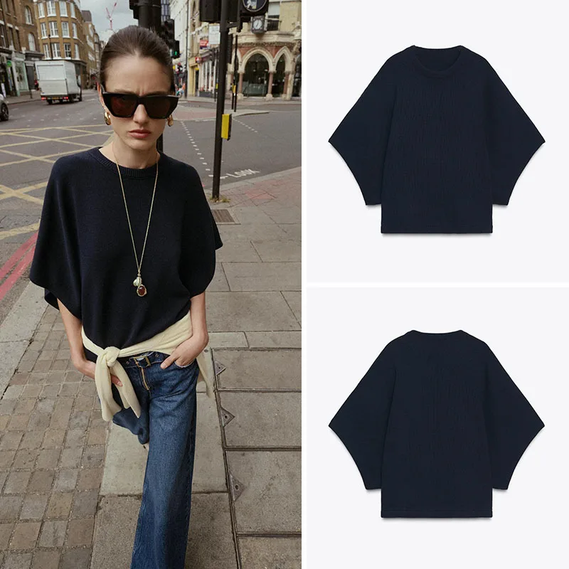 Простой повседневный базовый круглый вязаный свитер Ne, Новое поступление, женская осенняя коллекция Faion ort Sve, полная длина
Простой повседневный базовый круглый вязаный свитер Ne, Новое поступление, женская осенняя коллекция Faion ort Sve, полная длина