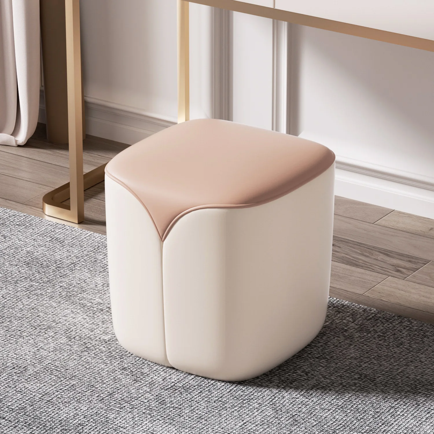 Makeup stool dressing stool bedroom luxury chair girls extremely simple household round for shoes dresser Pidun.
Makeup stool dressing stool bedroom luxury chair girls extremely simple household round for shoes dresser Pidun.