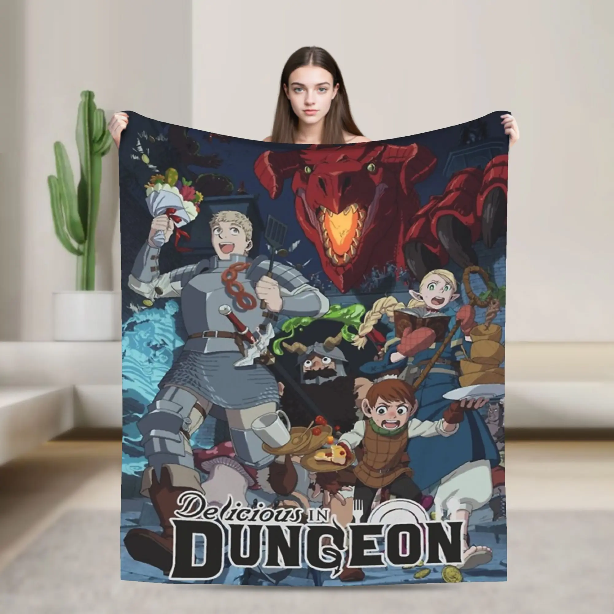 Dungeon Meshi Marcille Laios Flannel Blanket Delicious In Dungeon Funny Throw Blanket for Home Hotel Sofa 200x150cm Rug Piece,
Dungeon Meshi Marcille Laios Flannel Blanket Delicious In Dungeon Funny Throw Blanket for Home Hotel Sofa 200x150cm Rug Piece,