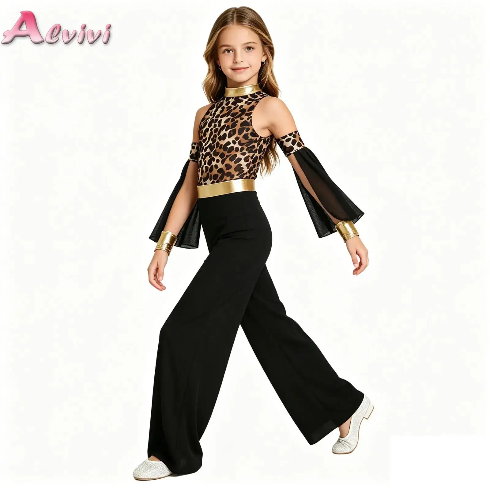 Girls Cave Costumes Sleeveless Printed One-piece Build in Briefs Jumpsuit And Oversleeves for Theme Party Stage Performance
Girls Cave Costumes Sleeveless Printed One-piece Build in Briefs Jumpsuit And Oversleeves for Theme Party Stage Performance