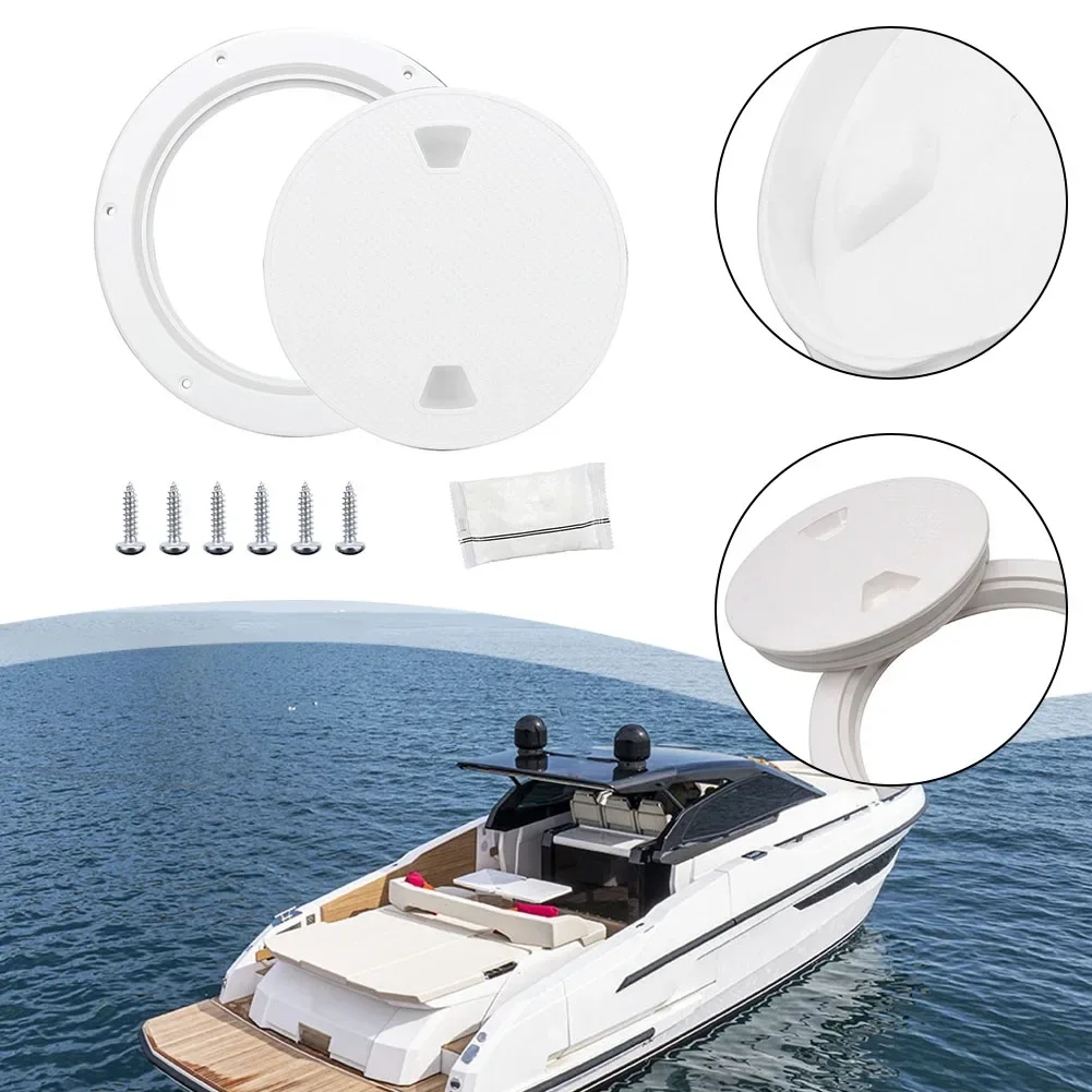 Boat Hatch 4in/6in/8inch ABS Round Hatch Cover White Round Non Slip Inspection Hatch With Detachable Cover For Marine For RVS
Boat Hatch 4in/6in/8inch ABS Round Hatch Cover White Round Non Slip Inspection Hatch With Detachable Cover For Marine For RVS