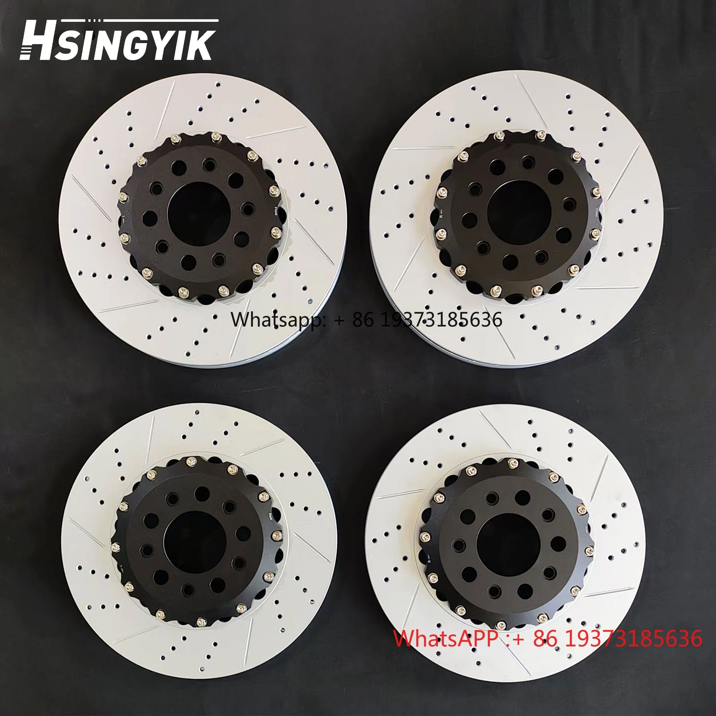 Racing 2 Piece Brake Discs for Alfa Romeo Giulia 2.0 952 Brake Rotor Front and Rear 50532932 50554319 330mm 320mm
Racing 2 Piece Brake Discs for Alfa Romeo Giulia 2.0 952 Brake Rotor Front and Rear 50532932 50554319 330mm 320mm