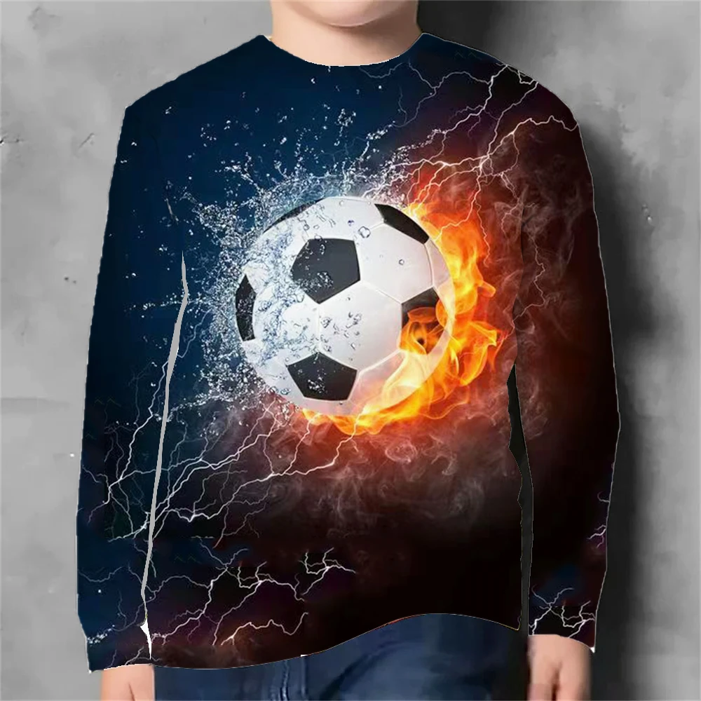 Children Clothes Girl Autumn Boy Clothes Round Neck Football Child T-Shirt Sporty Children Top Novelty Childrens Boy Long Sleeve
Children Clothes Girl Autumn Boy Clothes Round Neck Football Child T-Shirt Sporty Children Top Novelty Childrens Boy Long Sleeve