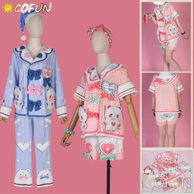 COFUN PJSK Hanasato Minori/Aoyagi Toya Косплей Игровой Проект Sekai Косплей Костюм Женщины Мужчины Симпатичные Розовые Пижамы Праздничные Костюмы
COFUN PJSK Hanasato Minori/Aoyagi Toya Косплей Игровой Проект Sekai Косплей Костюм Женщины Мужчины Симпатичные Розовые Пижамы Праздничные Костюмы