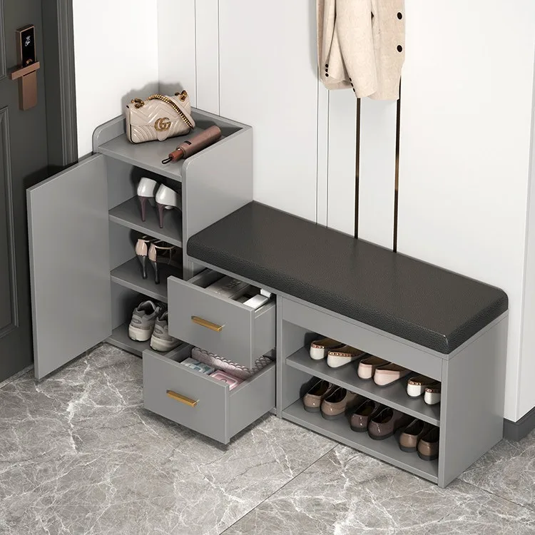 Shoe changing stool household door shoe cabinet seated home shoe rack stool integrated door storage soft bag
Shoe changing stool household door shoe cabinet seated home shoe rack stool integrated door storage soft bag