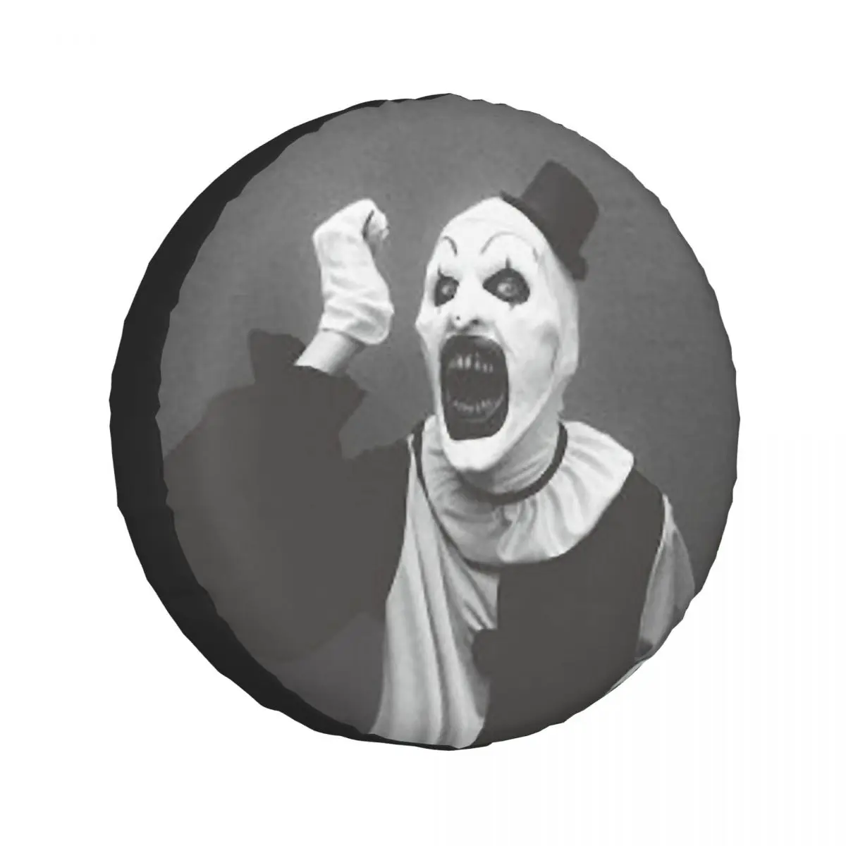 Terrifier Art The Clown Horror Spare Tire Cover for Jeep SUV RV 4WD Trailer 4x4 Wheel Protector Covers 14" 15" 16" 17" Inch
Terrifier Art The Clown Horror Spare Tire Cover for Jeep SUV RV 4WD Trailer 4x4 Wheel Protector Covers 14" 15" 16" 17" Inch