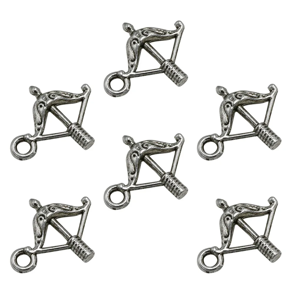 100Pcs Bow and Arrow Alloy Pendant Charms DIY Jewelry Making Necklace Bracelet Scrapbooking Keychain Alloy Pendant Charm
100Pcs Bow and Arrow Alloy Pendant Charms DIY Jewelry Making Necklace Bracelet Scrapbooking Keychain Alloy Pendant Charm