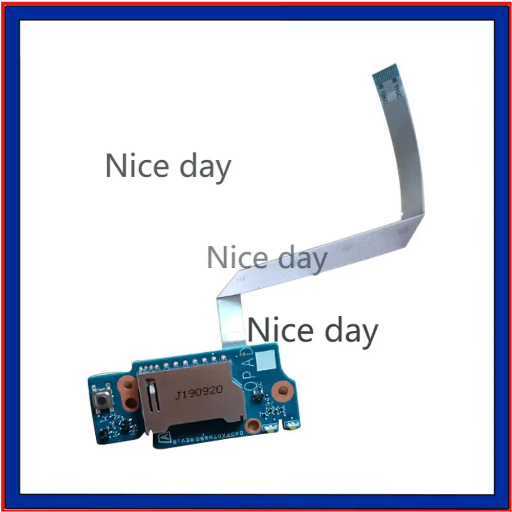 Для HP DA0PADTH8B0 14-DQ/FQ переключатель SD-карты маленькая плата DA00PATH6D0 DA0PATH16A0
Для HP DA0PADTH8B0 14-DQ/FQ переключатель SD-карты маленькая плата DA00PATH6D0 DA0PATH16A0