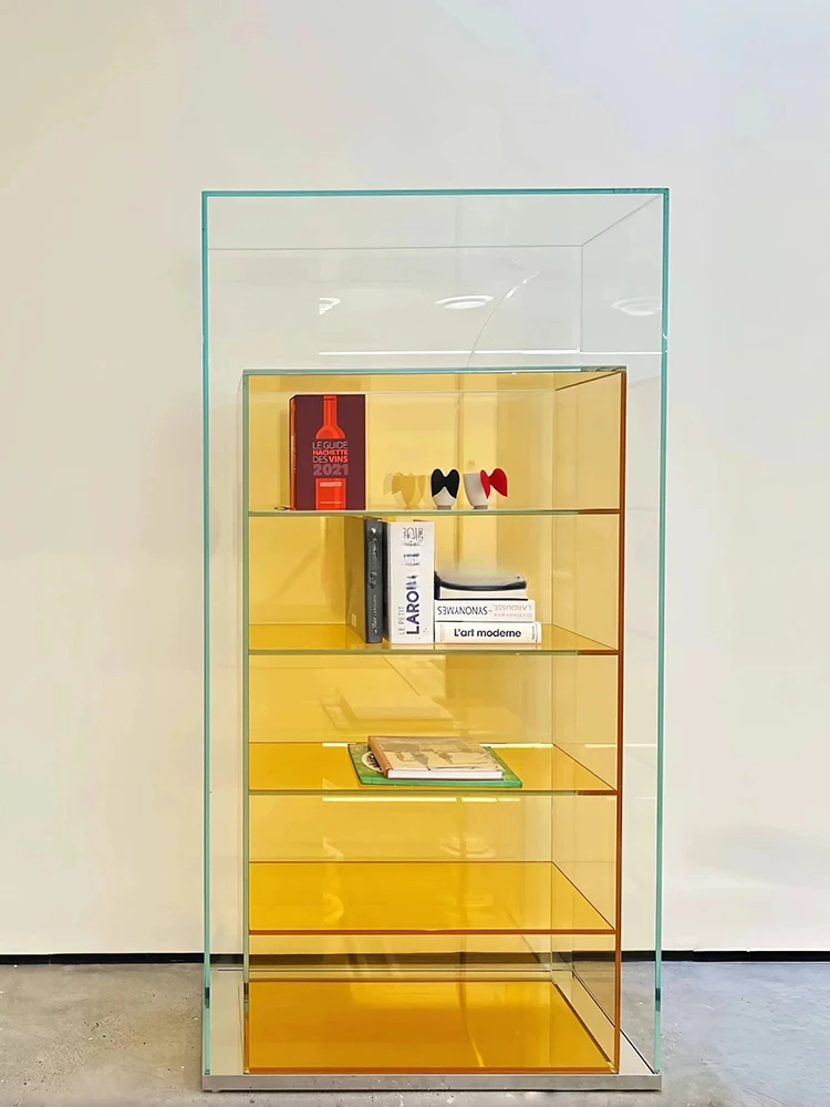 Glass Storage Rack Display Multi-Layer Floor Bookcase Designer Ornament Showcase
Glass Storage Rack Display Multi-Layer Floor Bookcase Designer Ornament Showcase