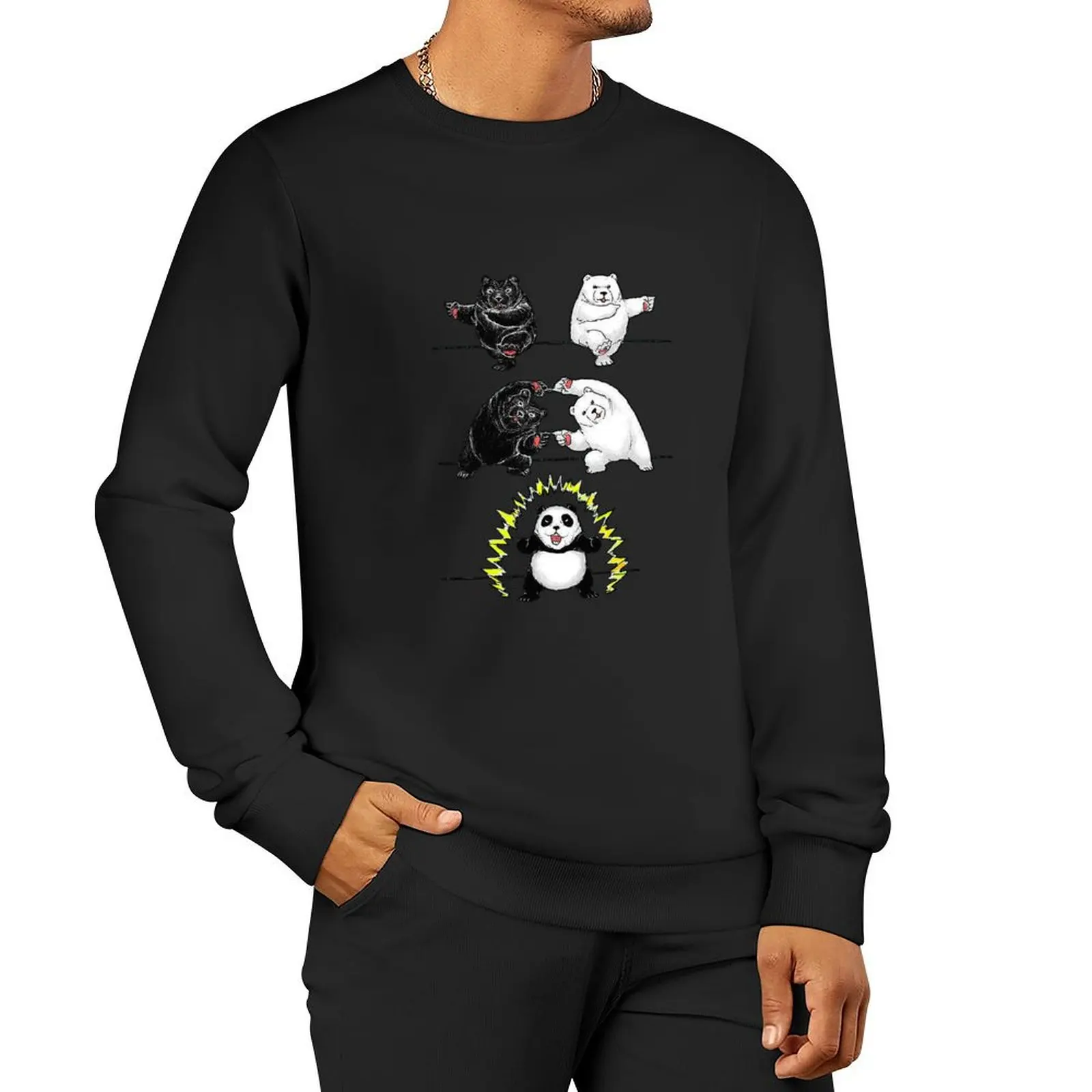 Пуловер с капюшоном Panda Fusion, модная мужская одежда в стиле аниме, осенняя одежда, зимняя одежда, новые толстовки и кофты
Пуловер с капюшоном Panda Fusion, модная мужская одежда в стиле аниме, осенняя одежда, зимняя одежда, новые толстовки и кофты