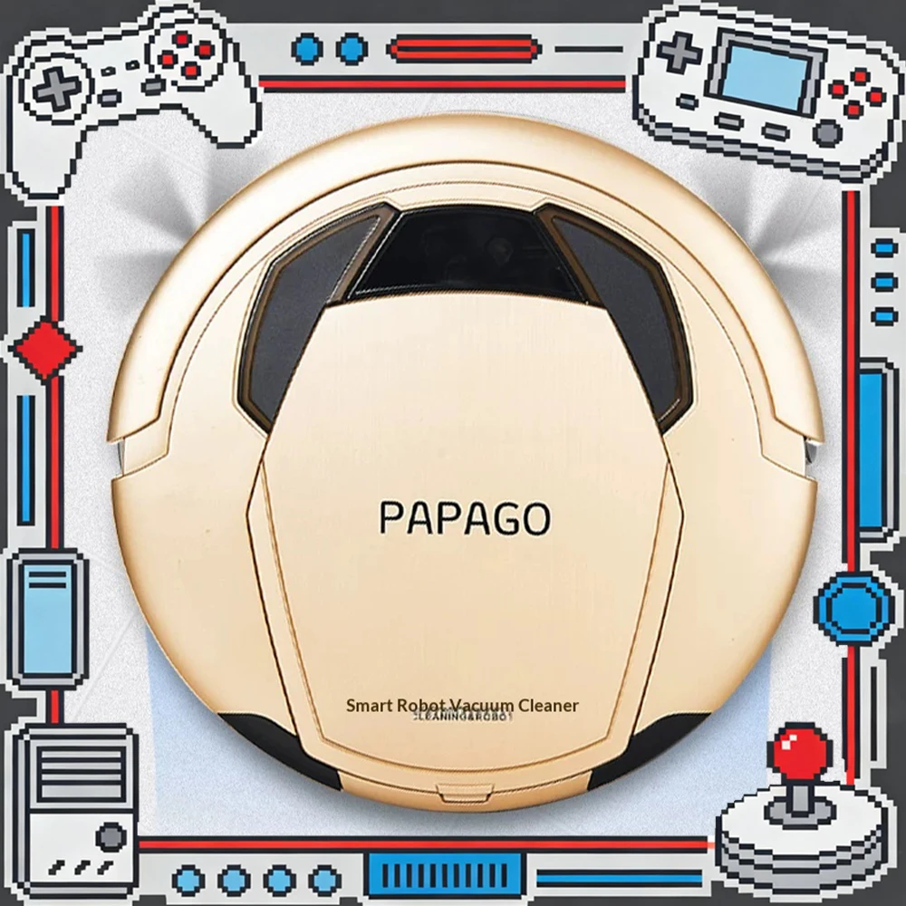 PapaGo M980 Robot Vacuum Cleaner Sweeping Suction Dragging Intelligent obstacle recognition Intelligent planning Quadruple mode
PapaGo M980 Robot Vacuum Cleaner Sweeping Suction Dragging Intelligent obstacle recognition Intelligent planning Quadruple mode