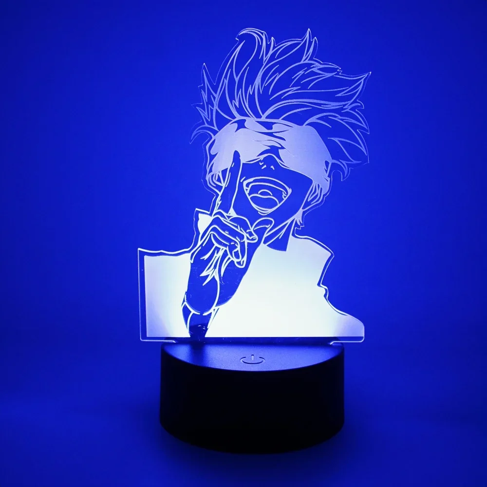 Gaming Room Decoration Anime Night Lights Gojo Satoru Led Touch Light Lamp Desk Home Bedroom Stuff Birthday Gift for Girlfriend
Gaming Room Decoration Anime Night Lights Gojo Satoru Led Touch Light Lamp Desk Home Bedroom Stuff Birthday Gift for Girlfriend