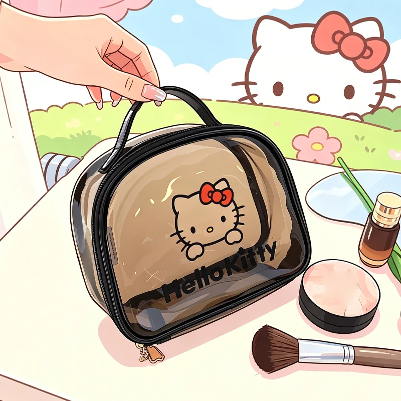 Portable Hellokittys Cosmetic Bag Large Capacity Makeup Bag Beach Bags for Woman Anime Figure Kawaii Wash Bag
Portable Hellokittys Cosmetic Bag Large Capacity Makeup Bag Beach Bags for Woman Anime Figure Kawaii Wash Bag
