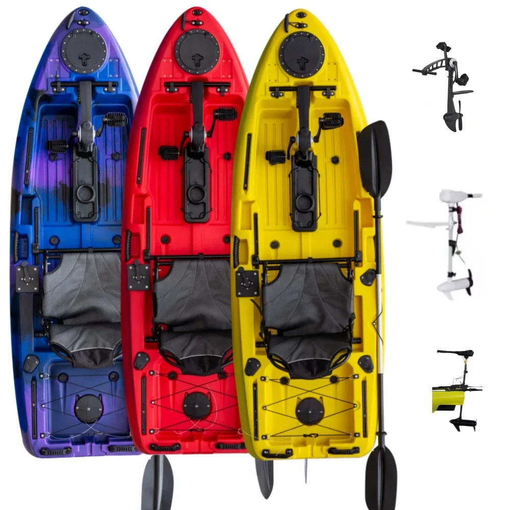 LSF 8ft Single Fishing Kayak with Pedal Drive System Wholesale Plastic Pedal Kayak for River Use 2.5m Long
LSF 8ft Single Fishing Kayak with Pedal Drive System Wholesale Plastic Pedal Kayak for River Use 2.5m Long