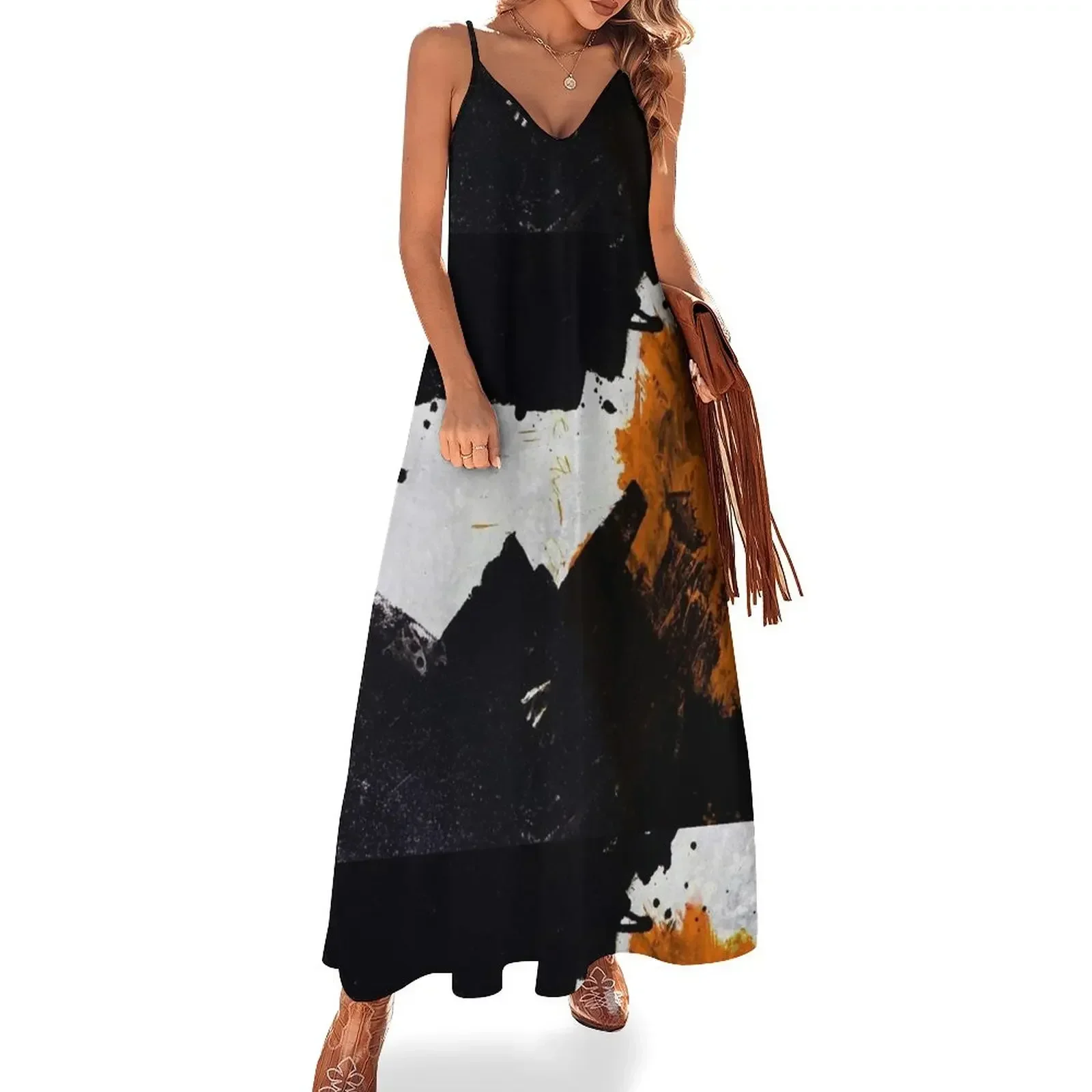 Minimal Orange on Black Sleeveless Dress dresses ladies 2025 summer Dress woman birthday dress for women
Minimal Orange on Black Sleeveless Dress dresses ladies 2025 summer Dress woman birthday dress for women