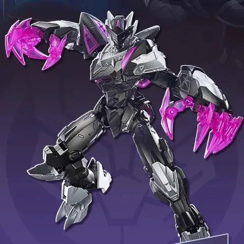 Keeppley Marvel Comics Building Block Mecha Captain America Than OS Black Panther Movable Toy Ornaments Assembly Model Gift