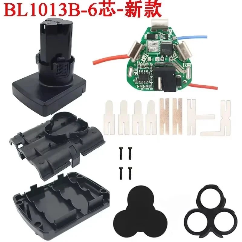 BL1013B Li-ion Battery Case PCB Board Circuit Lomvum DeYun ZhiPu FuGe for KoMax DLS DEGUQMNT GCRAFT LomVum 12V 10.8V Li-ion Pack
BL1013B Li-ion Battery Case PCB Board Circuit Lomvum DeYun ZhiPu FuGe for KoMax DLS DEGUQMNT GCRAFT LomVum 12V 10.8V Li-ion Pack