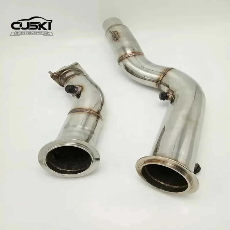 High Flow Exhaust Downpipe for BMW M4 F80 F82 3.0T 2014-2019 quality Stainless Steel Exhaust Modification Accessories
High Flow Exhaust Downpipe for BMW M4 F80 F82 3.0T 2014-2019 quality Stainless Steel Exhaust Modification Accessories