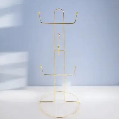 Metal Mug Tree Holder with 6 Hooks Coffee Cup Stand Organizer for Countertop Kitchen Pantry Use Mug Tree Coffee Cup Holder
Metal Mug Tree Holder with 6 Hooks Coffee Cup Stand Organizer for Countertop Kitchen Pantry Use Mug Tree Coffee Cup Holder