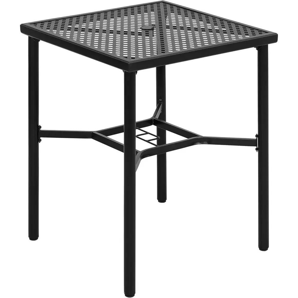 Patio Bar Table with Umbrella Hole, Steel Metal e Bar Height Bistro Table, Outdoor Bar Table or Garden, Backyard, Patio and Pool
Patio Bar Table with Umbrella Hole, Steel Metal e Bar Height Bistro Table, Outdoor Bar Table or Garden, Backyard, Patio and Pool