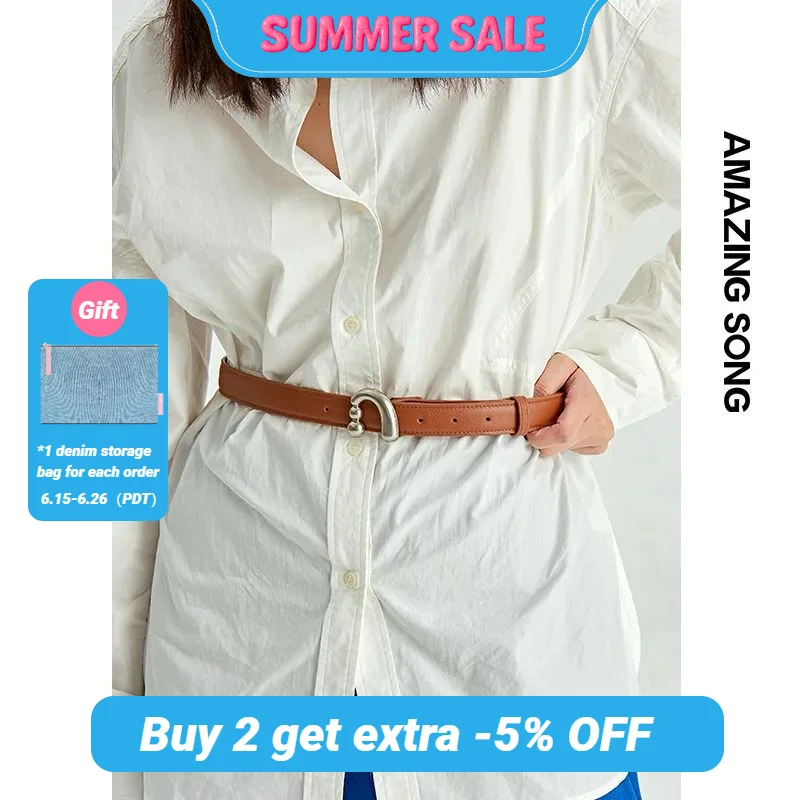 Amazing Song Metal Nail Buckle Belt Shirt Belt Women’s Belt Jean Waist Dress Belt Studs Belt Accessories
Amazing Song Metal Nail Buckle Belt Shirt Belt Women’s Belt Jean Waist Dress Belt Studs Belt Accessories