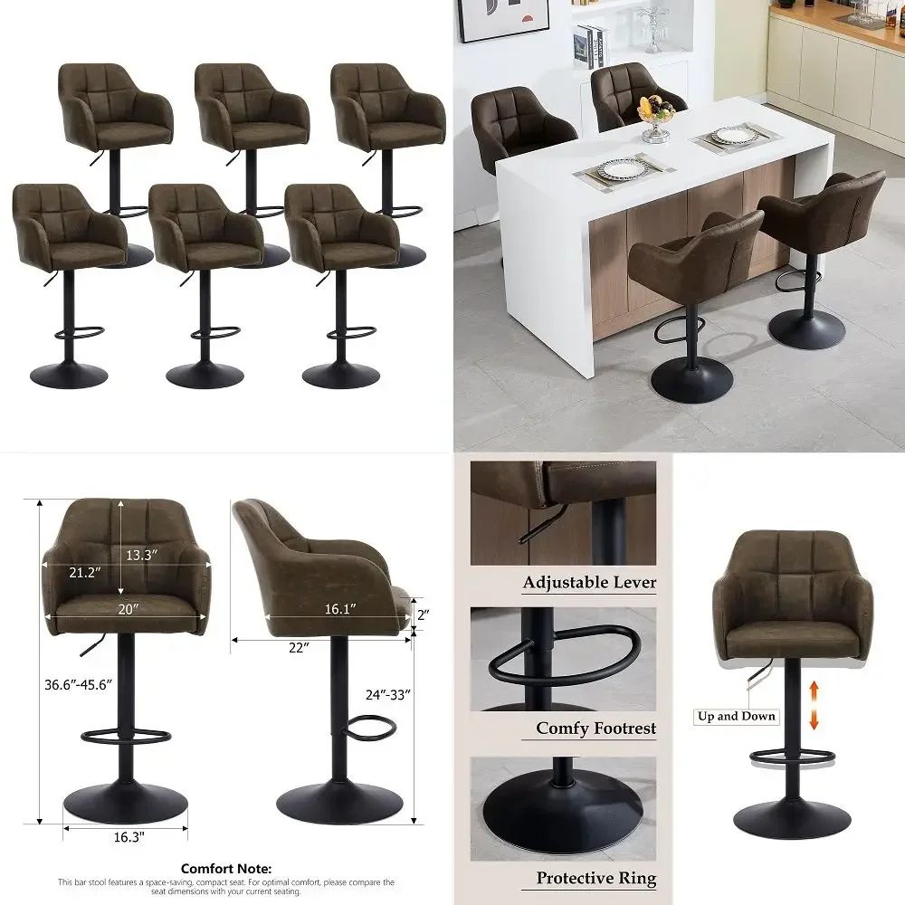 Swivel Recliner with Ottoman, TV Chair with Vibration Massage, Ideal for RV Small Space, Living Room amp Bedroom 4539 Faux Leat
Swivel Recliner with Ottoman, TV Chair with Vibration Massage, Ideal for RV Small Space, Living Room amp Bedroom 4539 Faux Leat