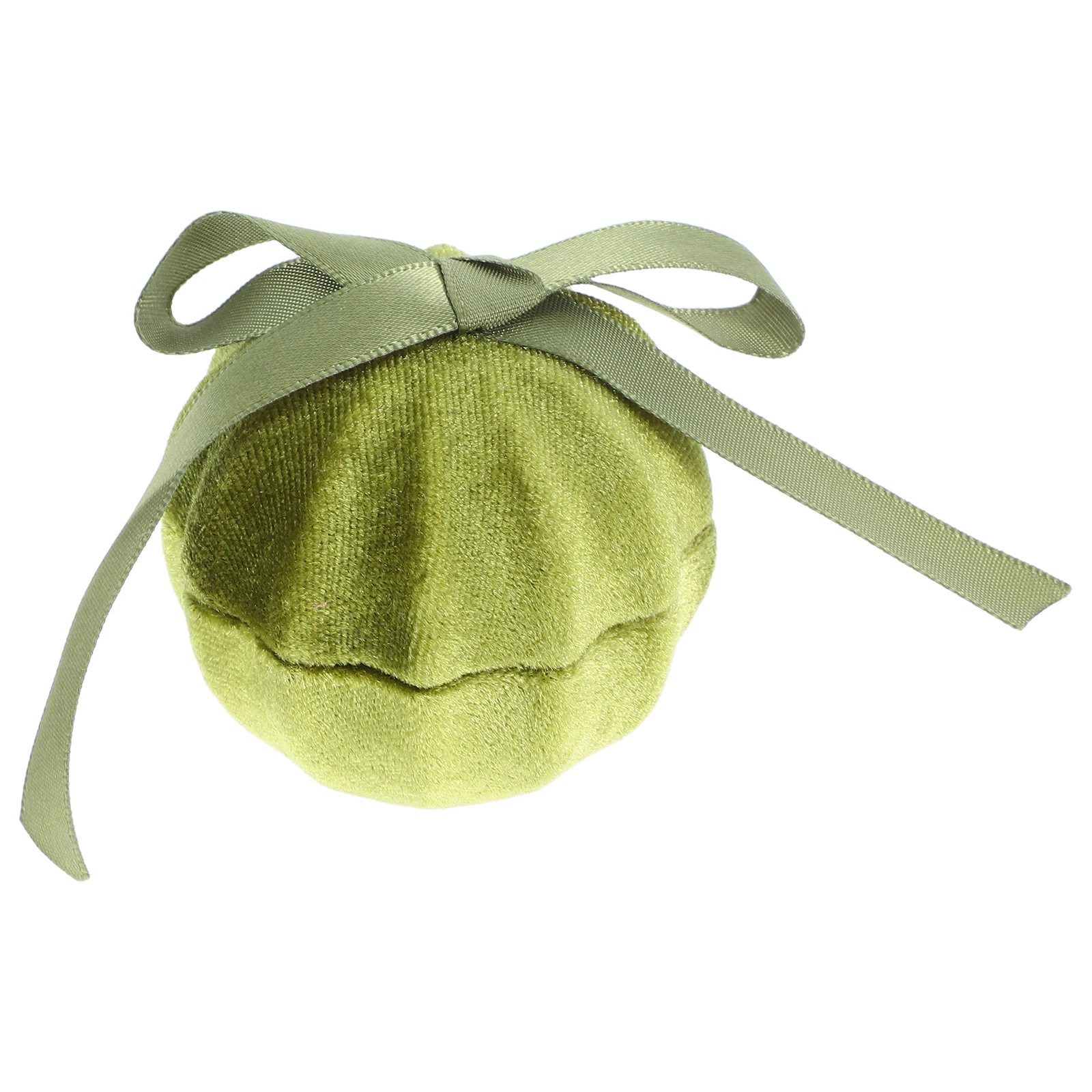 Pumpkin Jewelry Box Wedding Ring Display Holder For Engagement Birthdays Special Occasions Green Sponge Material
Pumpkin Jewelry Box Wedding Ring Display Holder For Engagement Birthdays Special Occasions Green Sponge Material