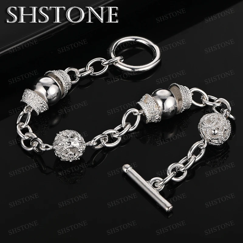 Hot Classics 925 Sterling Silver Bracelet Chain Women Romantic Wedding Party Jewelry Fashion Trend Accessories Engagement Gift
Hot Classics 925 Sterling Silver Bracelet Chain Women Romantic Wedding Party Jewelry Fashion Trend Accessories Engagement Gift