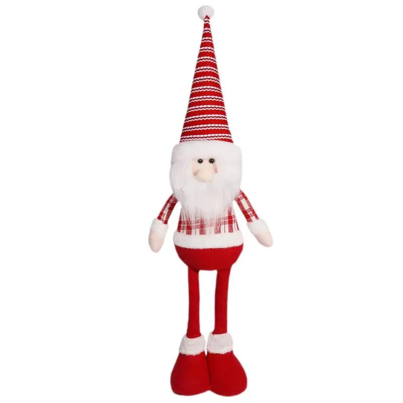 Standing Christmas Santa Telescopic Leg Christmas Doll Telescopic Leg Ornament Doll For Holiday Decor Soft Figurine Ornaments
Standing Christmas Santa Telescopic Leg Christmas Doll Telescopic Leg Ornament Doll For Holiday Decor Soft Figurine Ornaments
